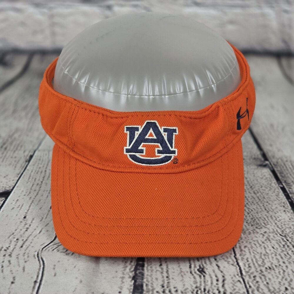 Under Armour Auburn Tigers Orange Sideline Performance Adjustable Visor Hat